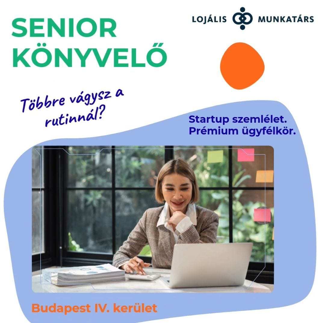Senior könyvelő állás ajánlat